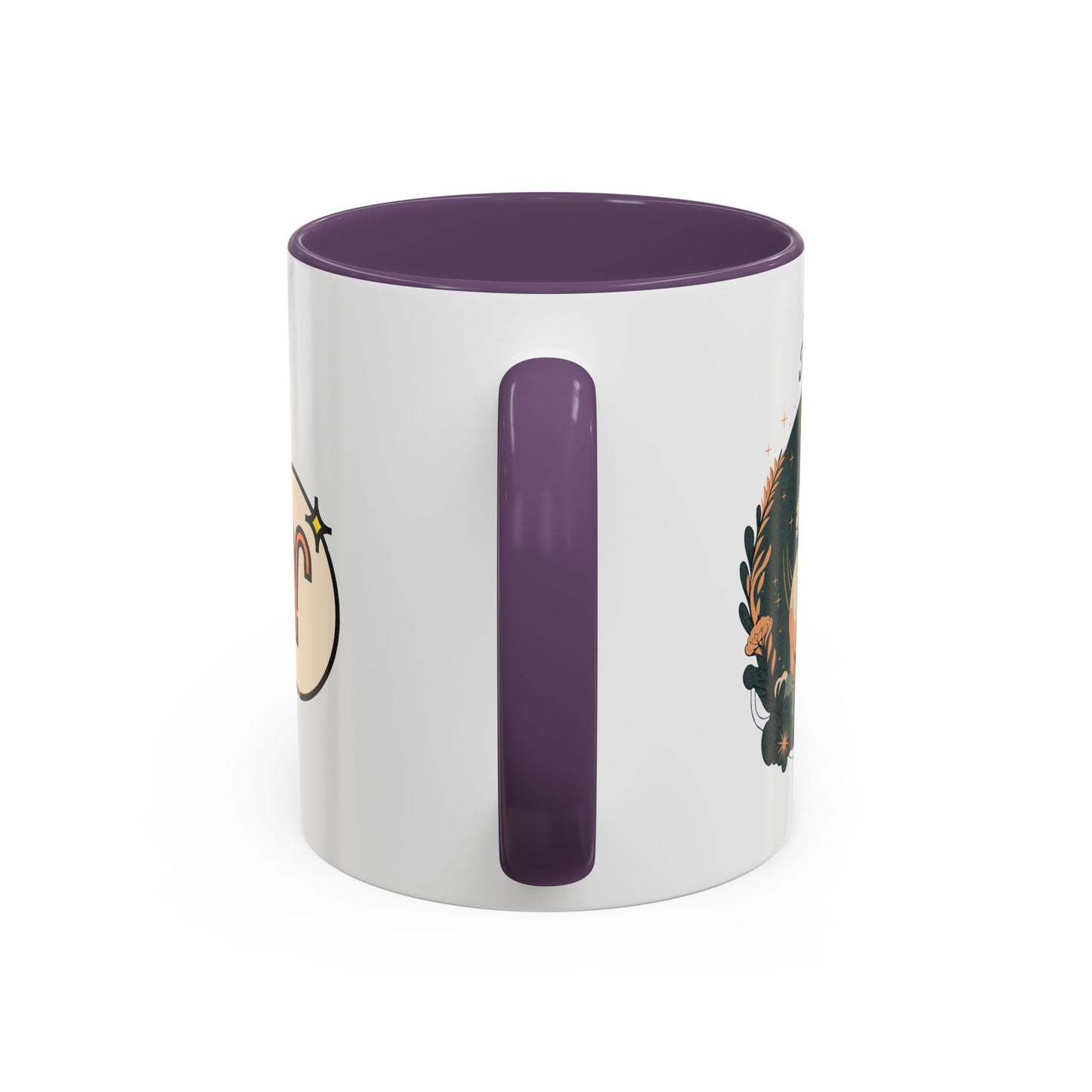 Aries Zodiac Accent Coffee Mug - Bold & Creative Zodiac Mug (11oz)