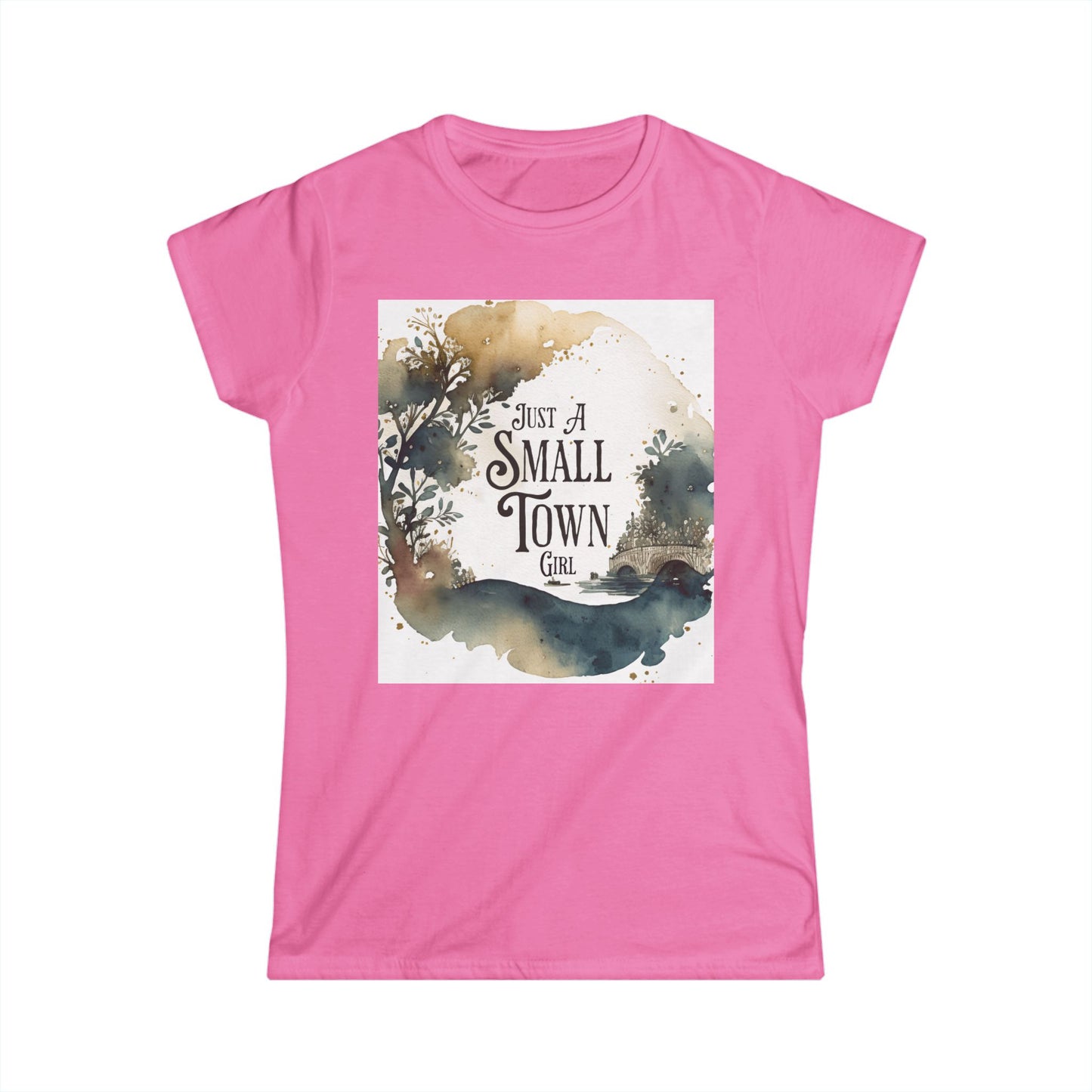 "Just A Small Town Girl Tee" - Casual Top, Perfect for Country Lovers, Gift for Her, Summer Fashion, Everyday Wear
