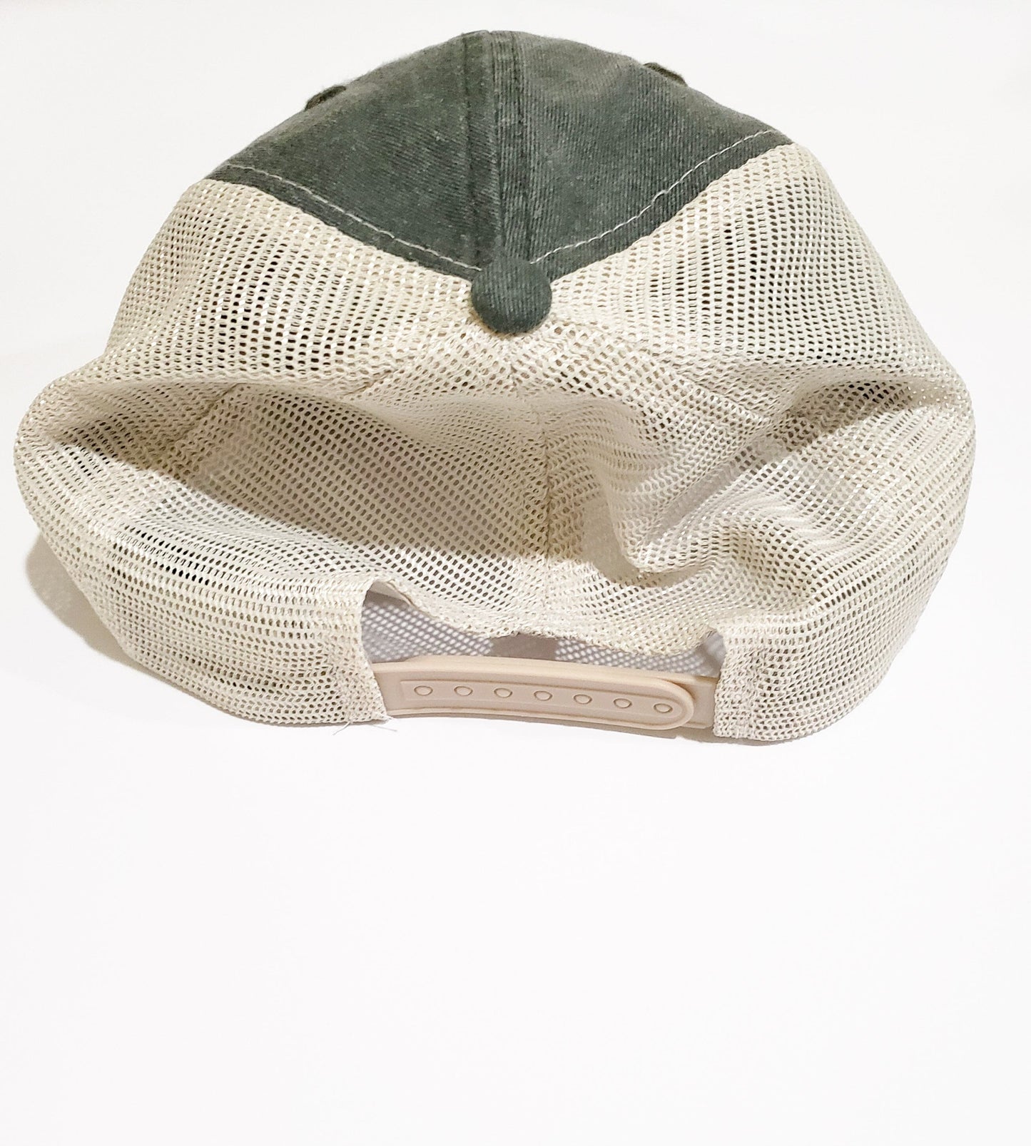 Forest Green Mama Patch Vintage Trucker Hat