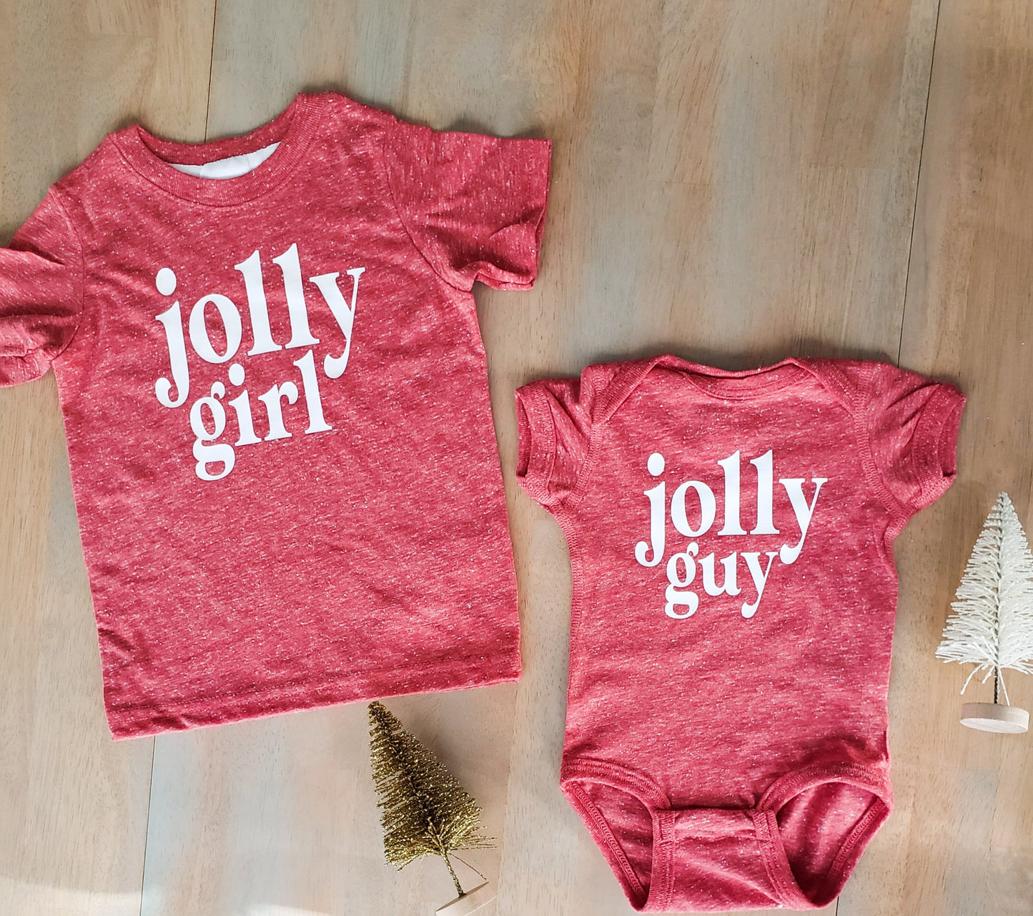 Merry Mama + Jolly Girl/ Guy Matching Tees