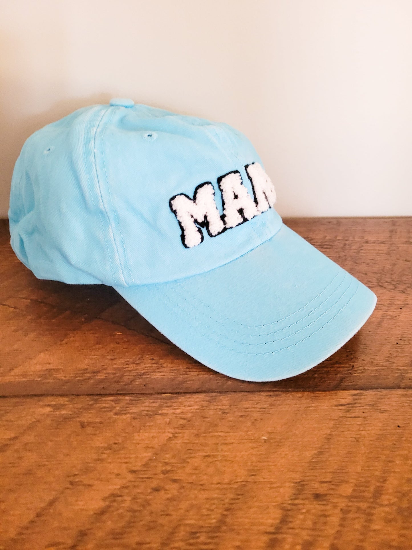 Aqua Mama Varsity Letters Cap