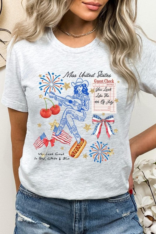 Western 4th Of July Graphic Tee