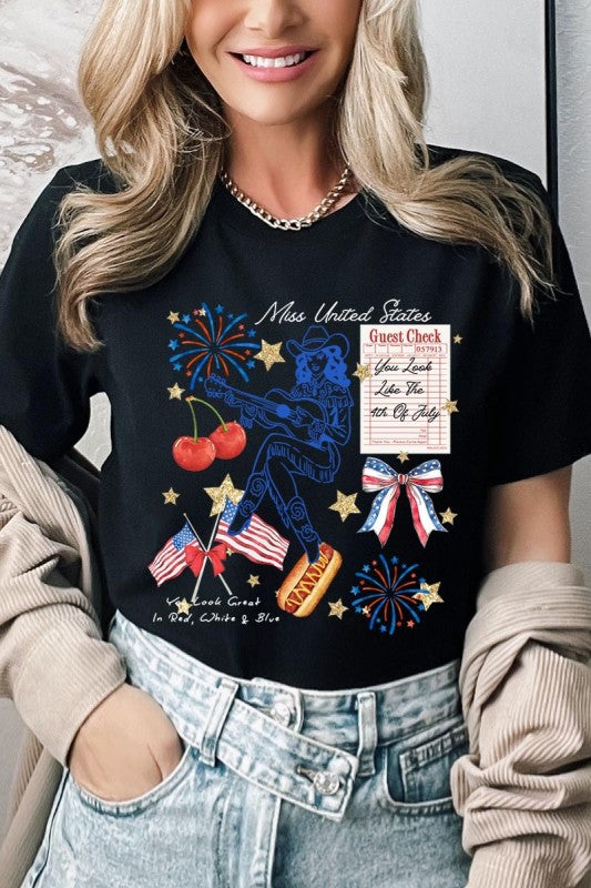 Western 4th Of July Graphic Tee