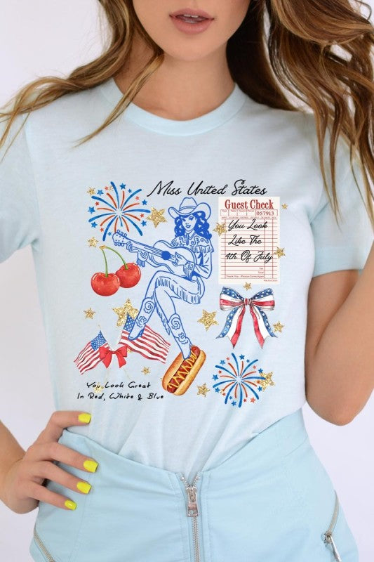Western 4th Of July Graphic Tee