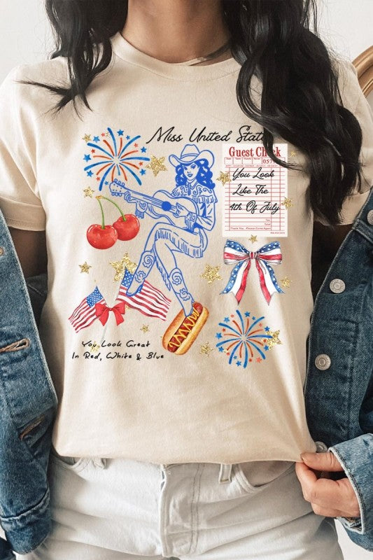 Western 4th Of July Graphic Tee