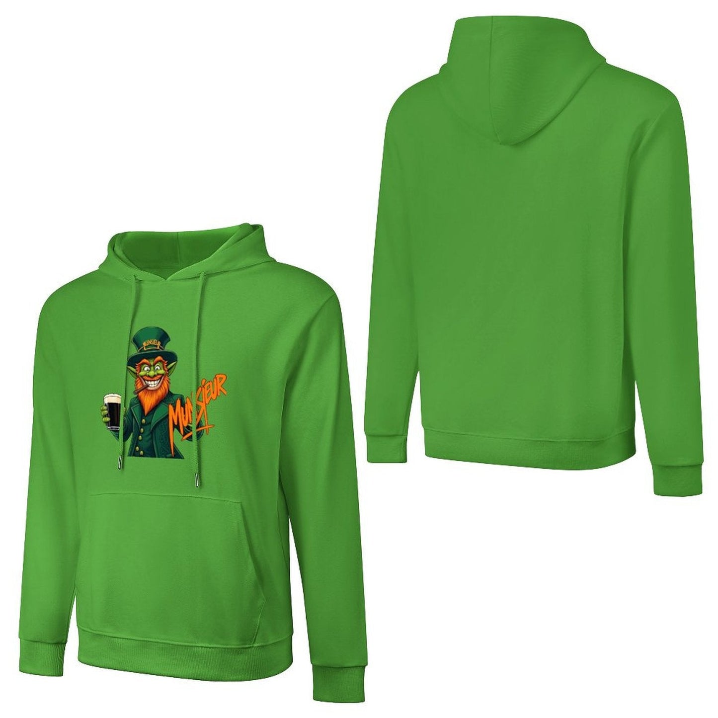 Munsieur St. Patrick's Day Collection for Men – The Leprechaun Hustler Hoodie