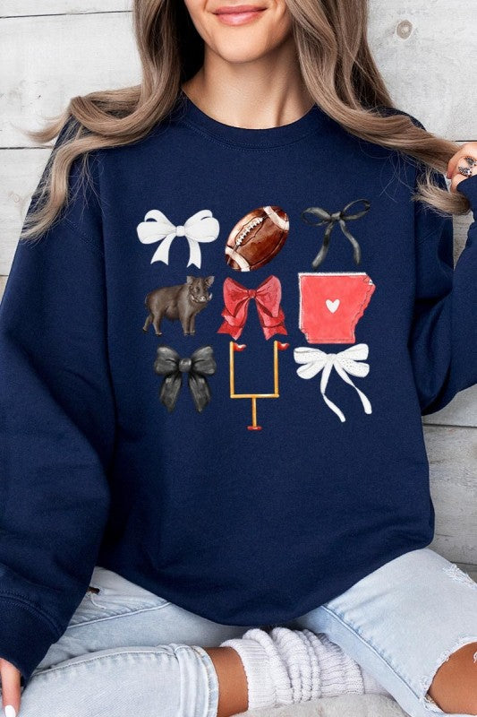 Arkansas Football Graphic Sweatshirt