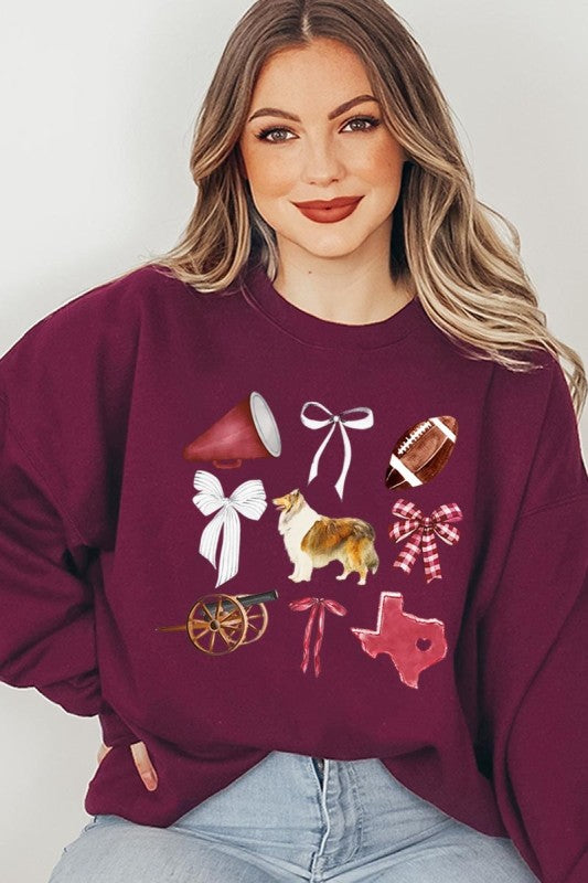Texas Football Graphic Sweatshirt