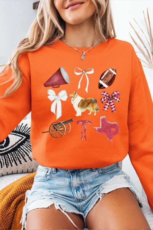 Texas Football Graphic Sweatshirt