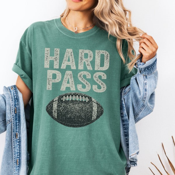 PLUS Hard Pass Football Graphic T-Shirt