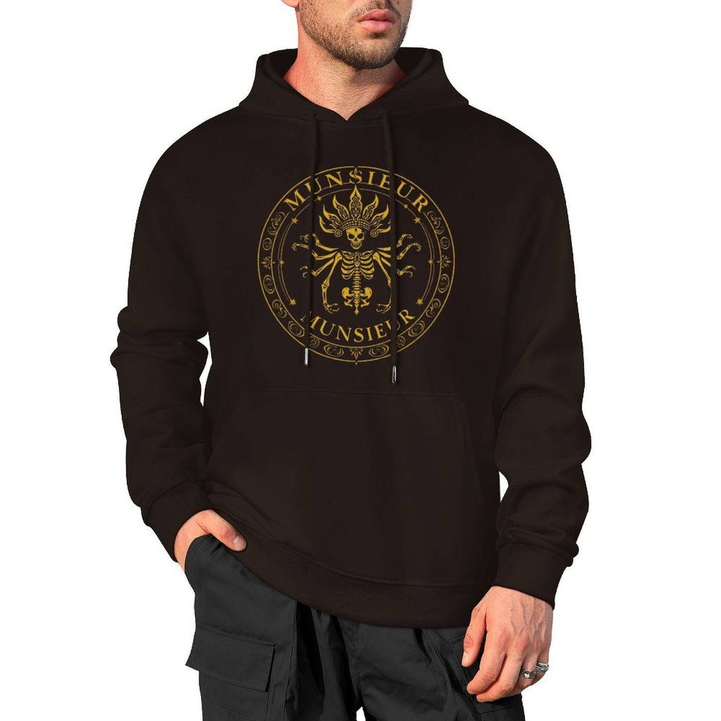Munsieur Bone Deep: The Ultimate Skull Hoodie for Men