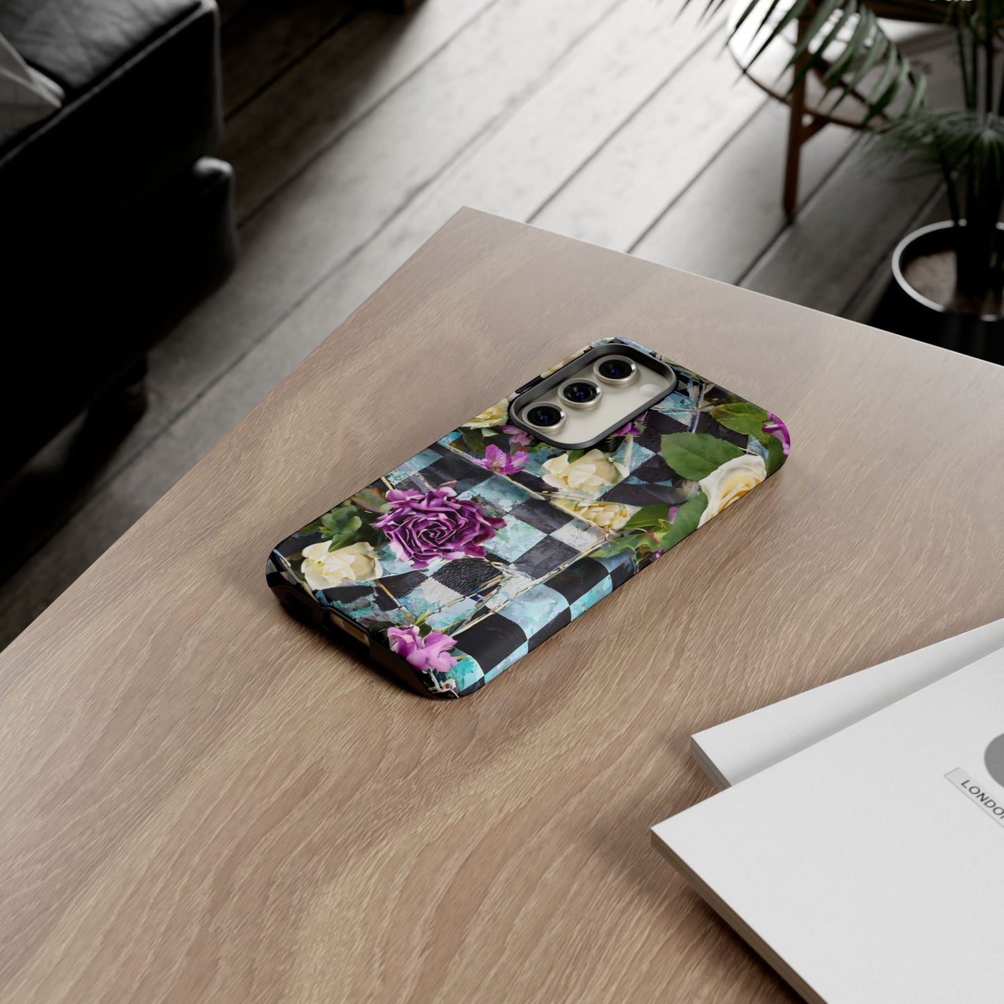 Checkerboard Tough Phone Case
