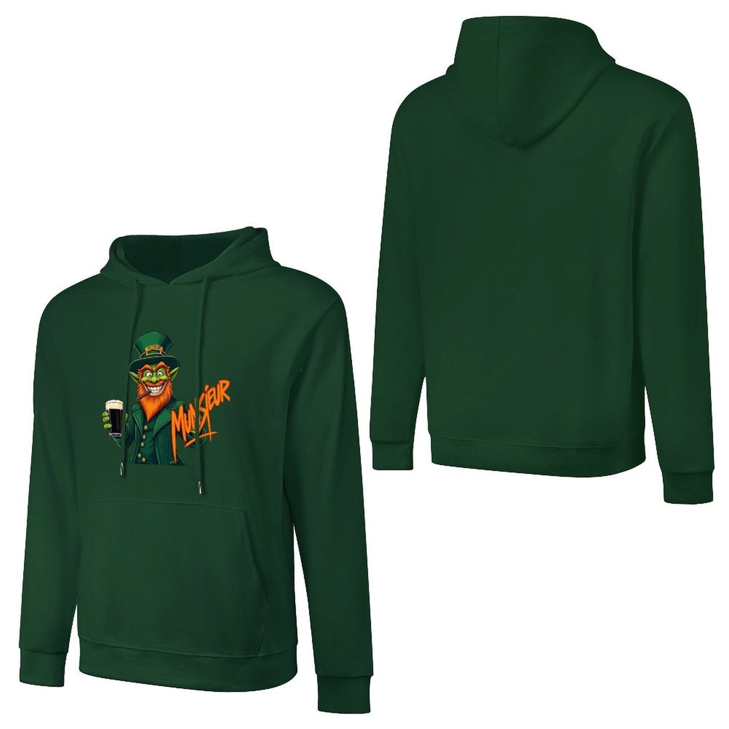 Munsieur St. Patrick's Day Collection for Men – The Leprechaun Hustler Hoodie