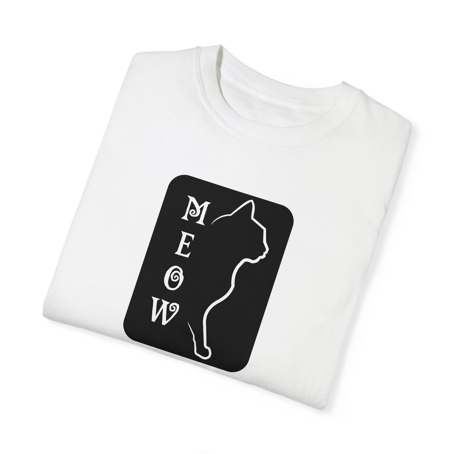 Boxy Meow Unisex Garment-Dyed T-shirt