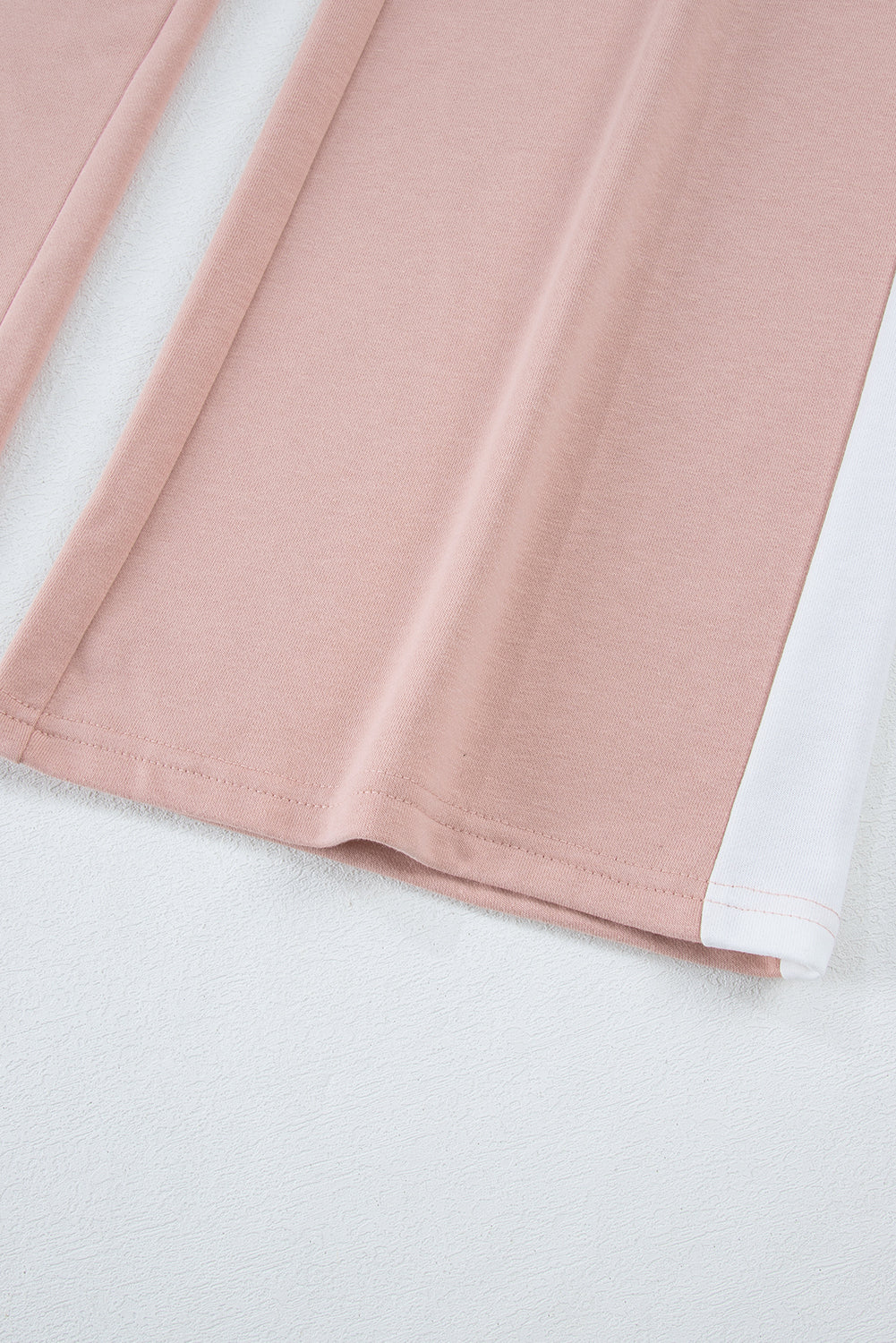 Varsity Stripe Patchwork Pullover and Pant Set