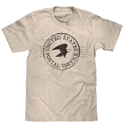 USPS Postmark T-Shirt - Oatmeal