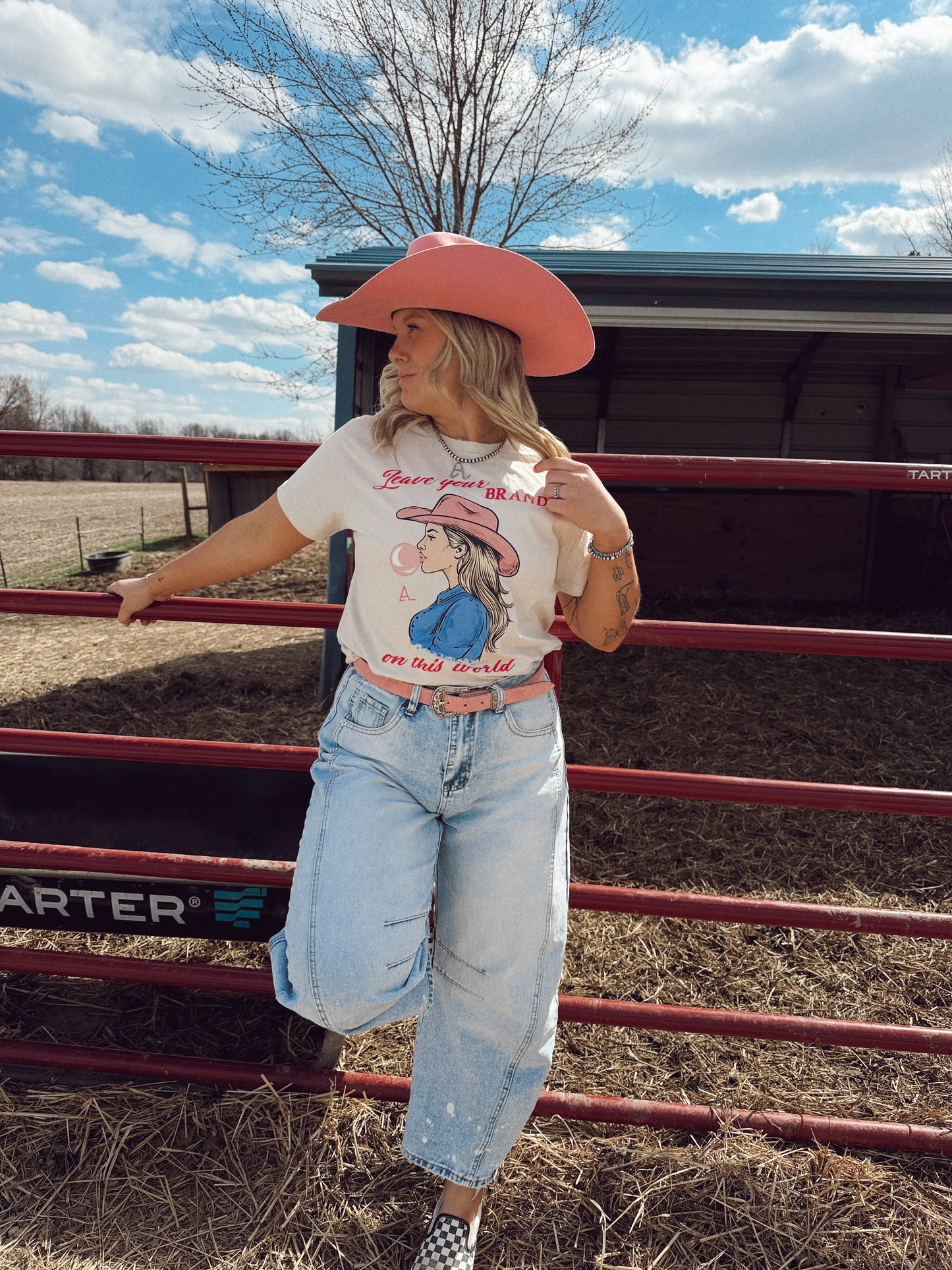HORIZON BARREL JEANS