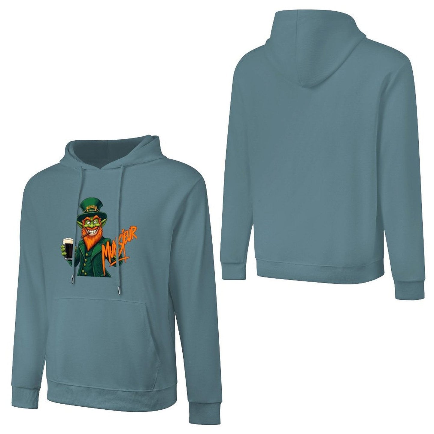 Munsieur St. Patrick's Day Collection for Men – The Leprechaun Hustler Hoodie
