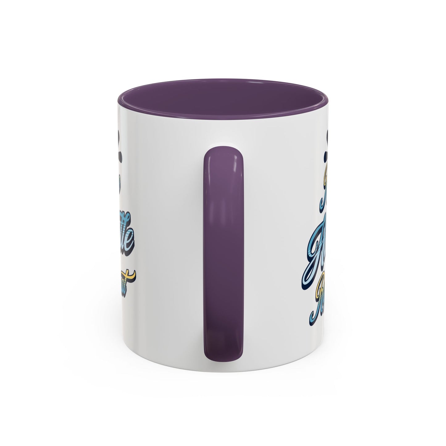 Rise Hustle Repeat Accent Coffee Mug – Inspiring Motivational Drinkware Mug