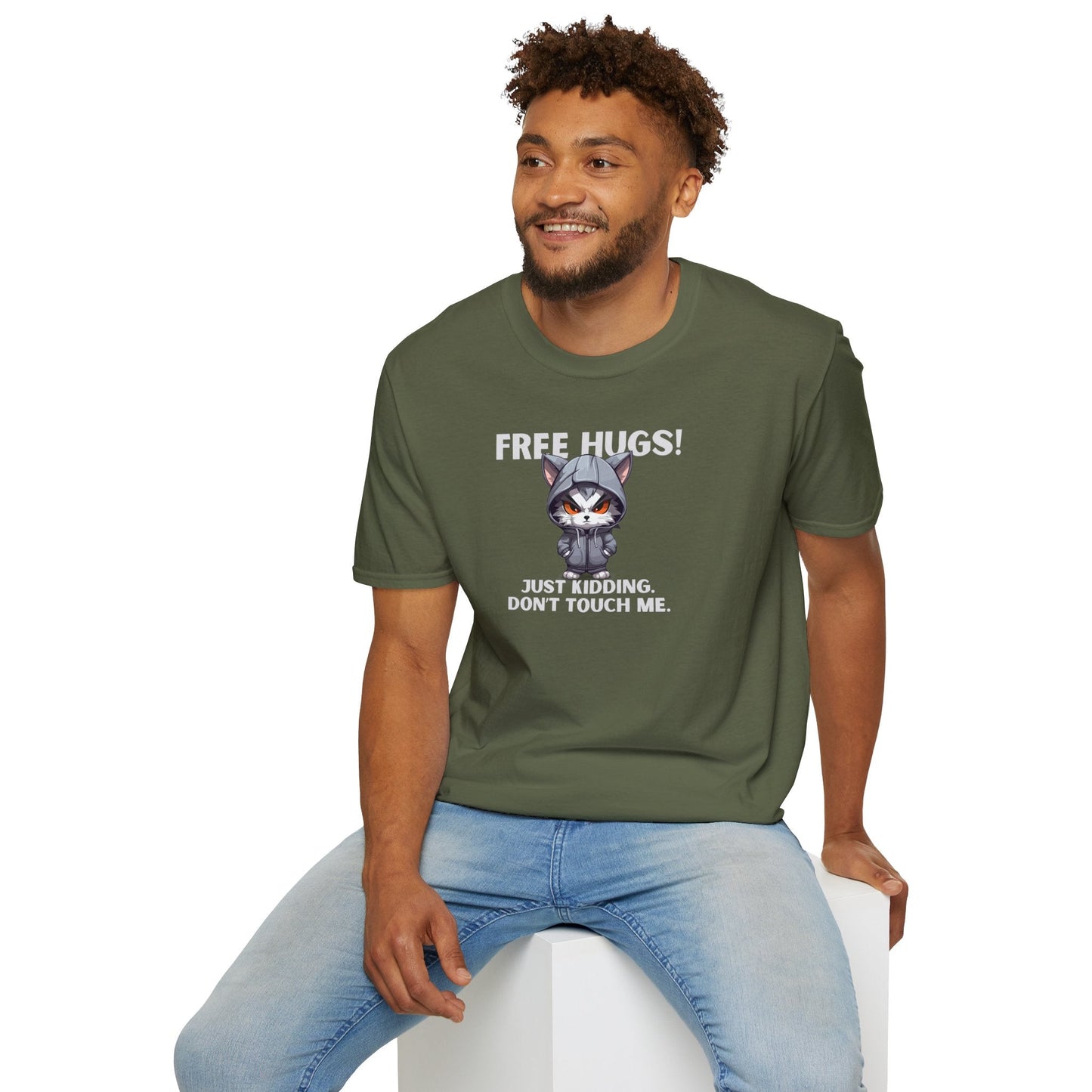 Cat Unisex Softstyle T-Shirt