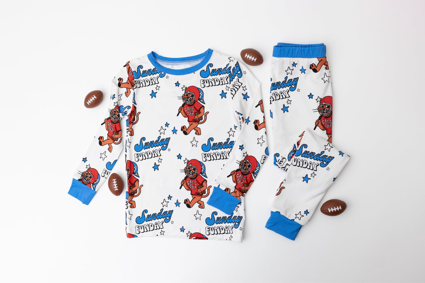 Sunday Funday-AK Dreamers Bamboo 2PC PJ’s