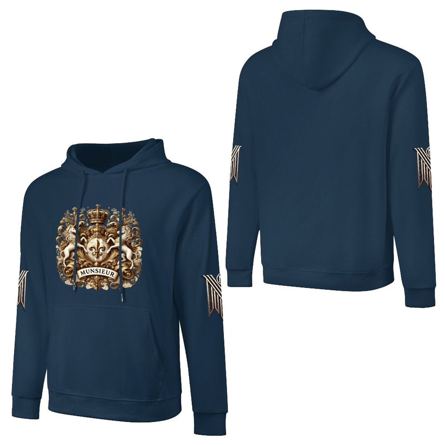 Munsieur Comfortable Men's Hoodie for Urban Style