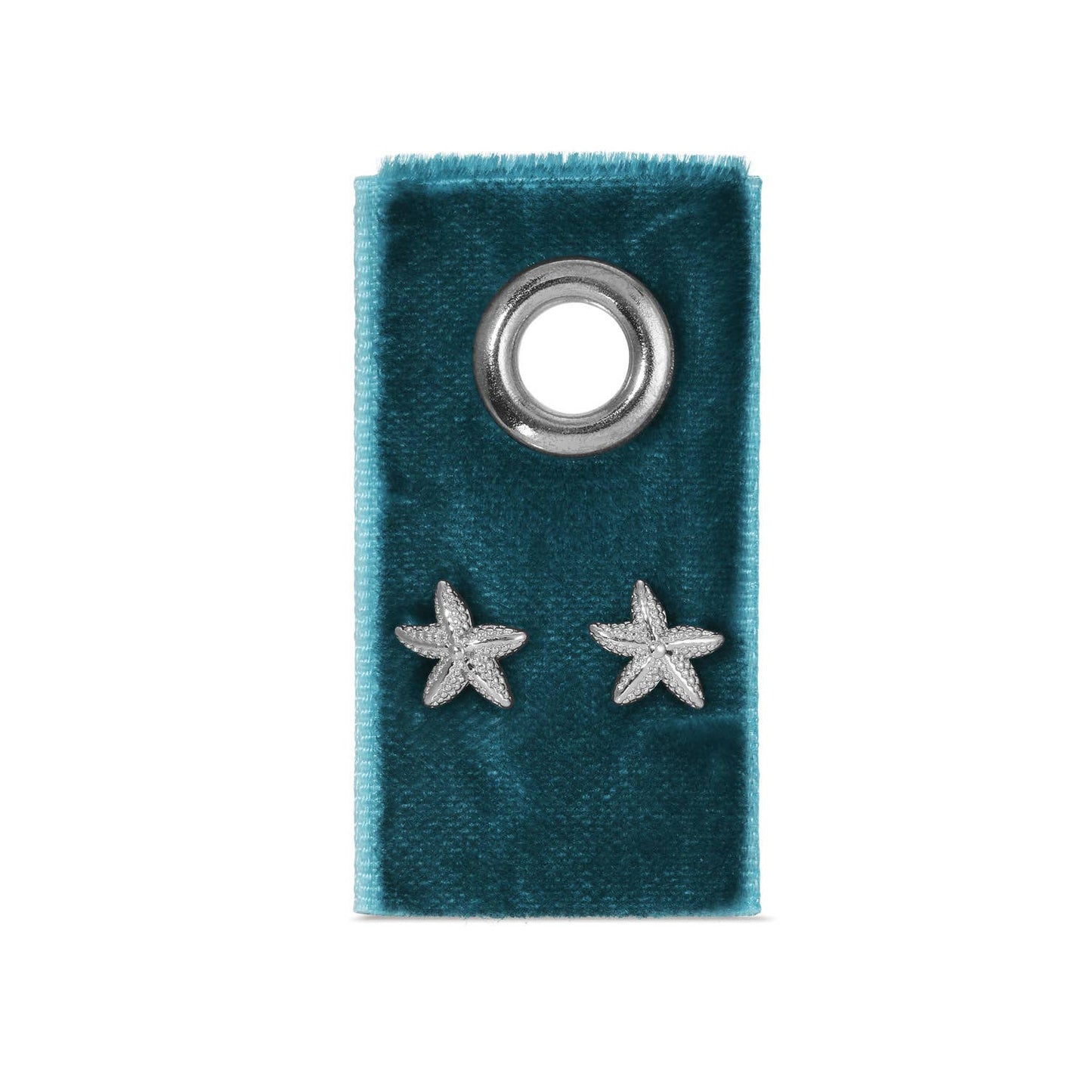 Starfish Studs On Velvet Gift Tag