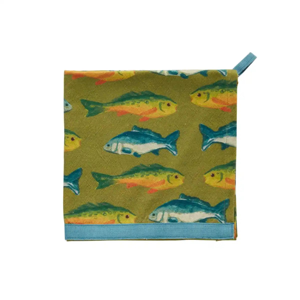 Fish Patterned Towel in Assorted Colors