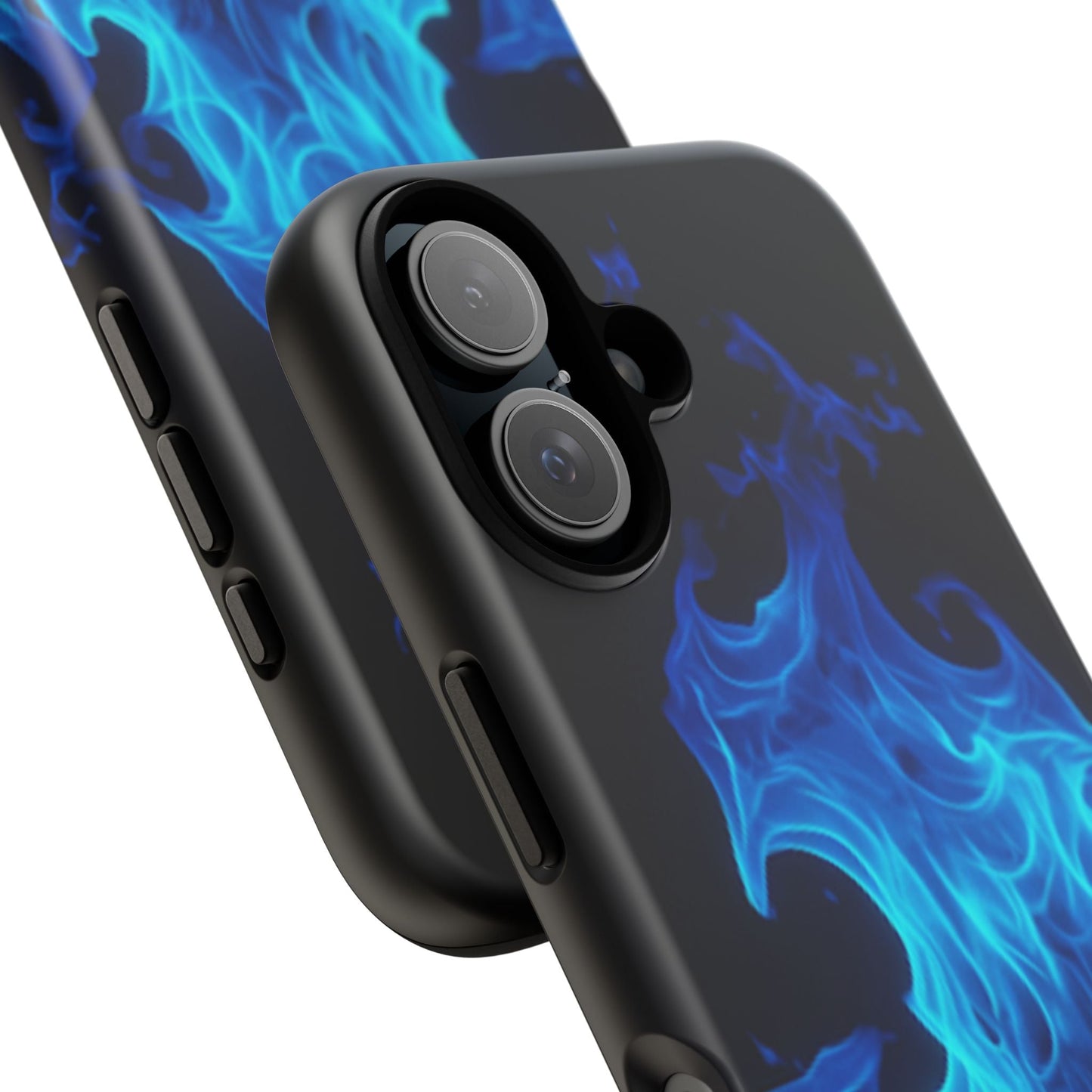 Blue Flames Tough Phone Case