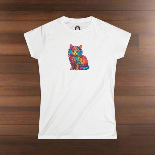 Catleidescope Women's Softstyle Tee