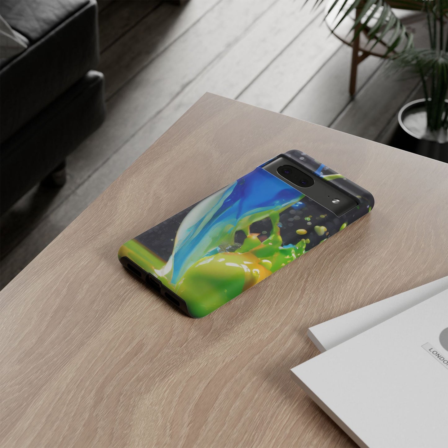 Vibrant Paint Splash Phone Case - Tough & Stylish Protection