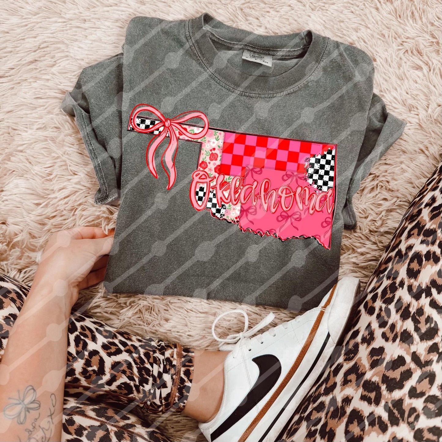 Oklahoma Patchwork tee or sweatshirt