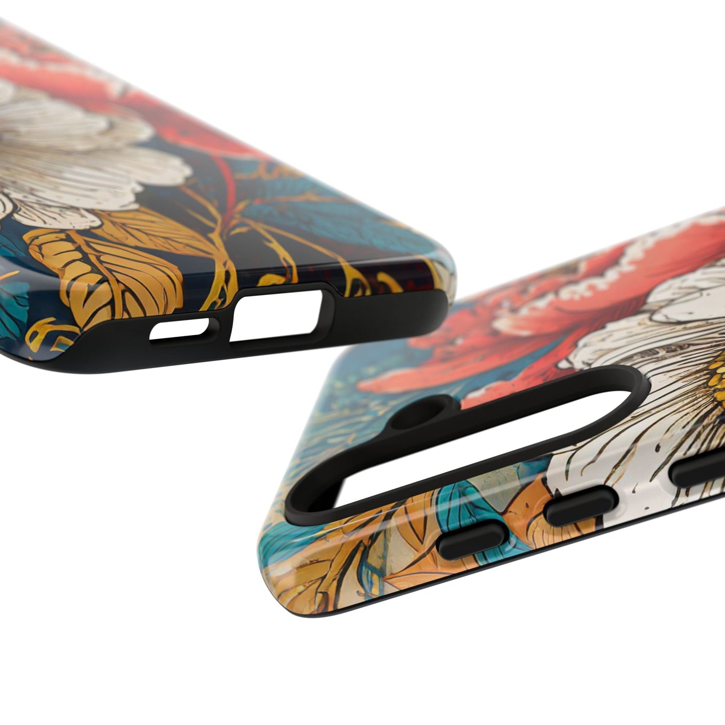 Artistic Floral Tough Phone Case