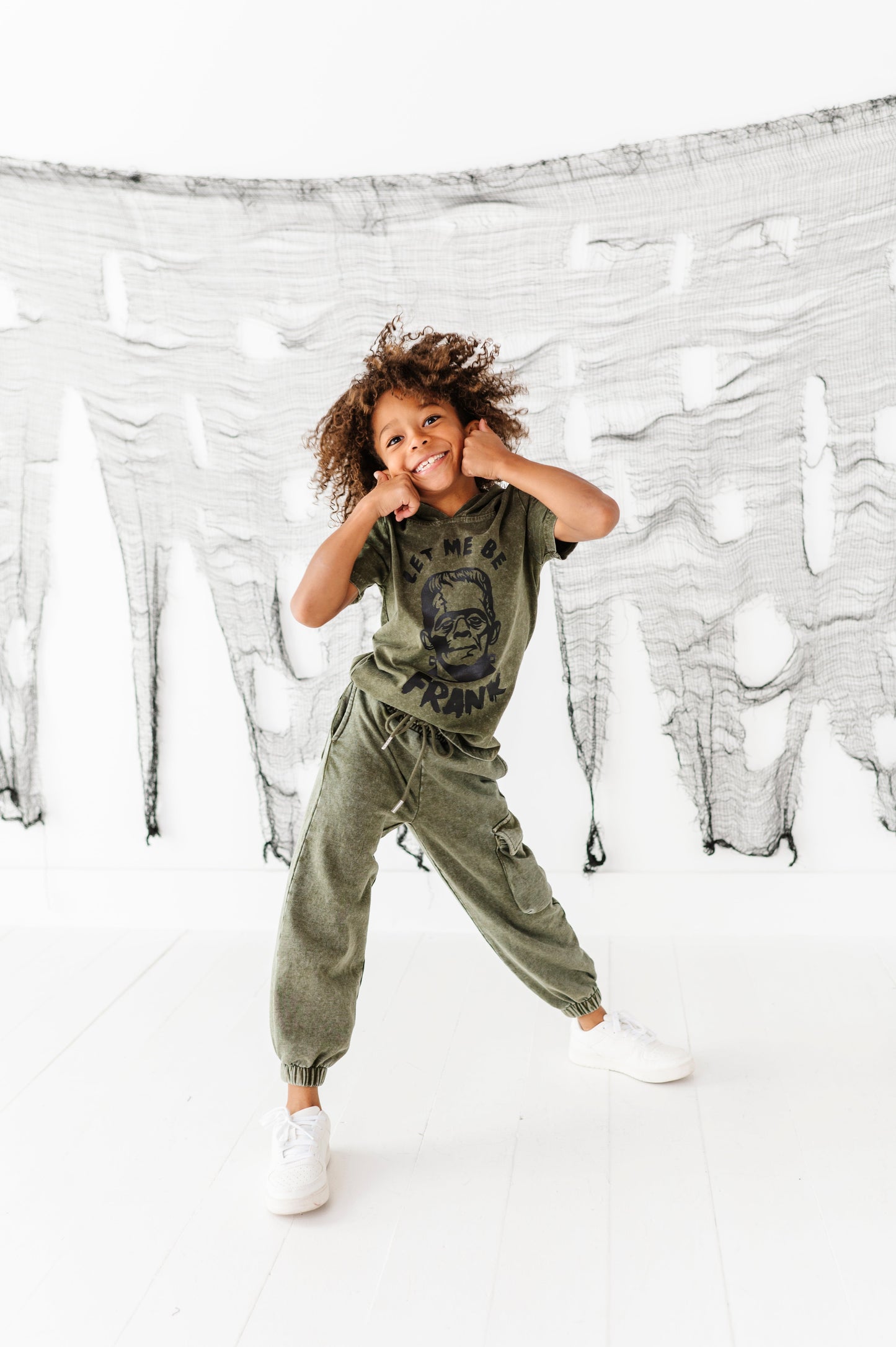 Olive | VINTAGE CARGO JOGGERS