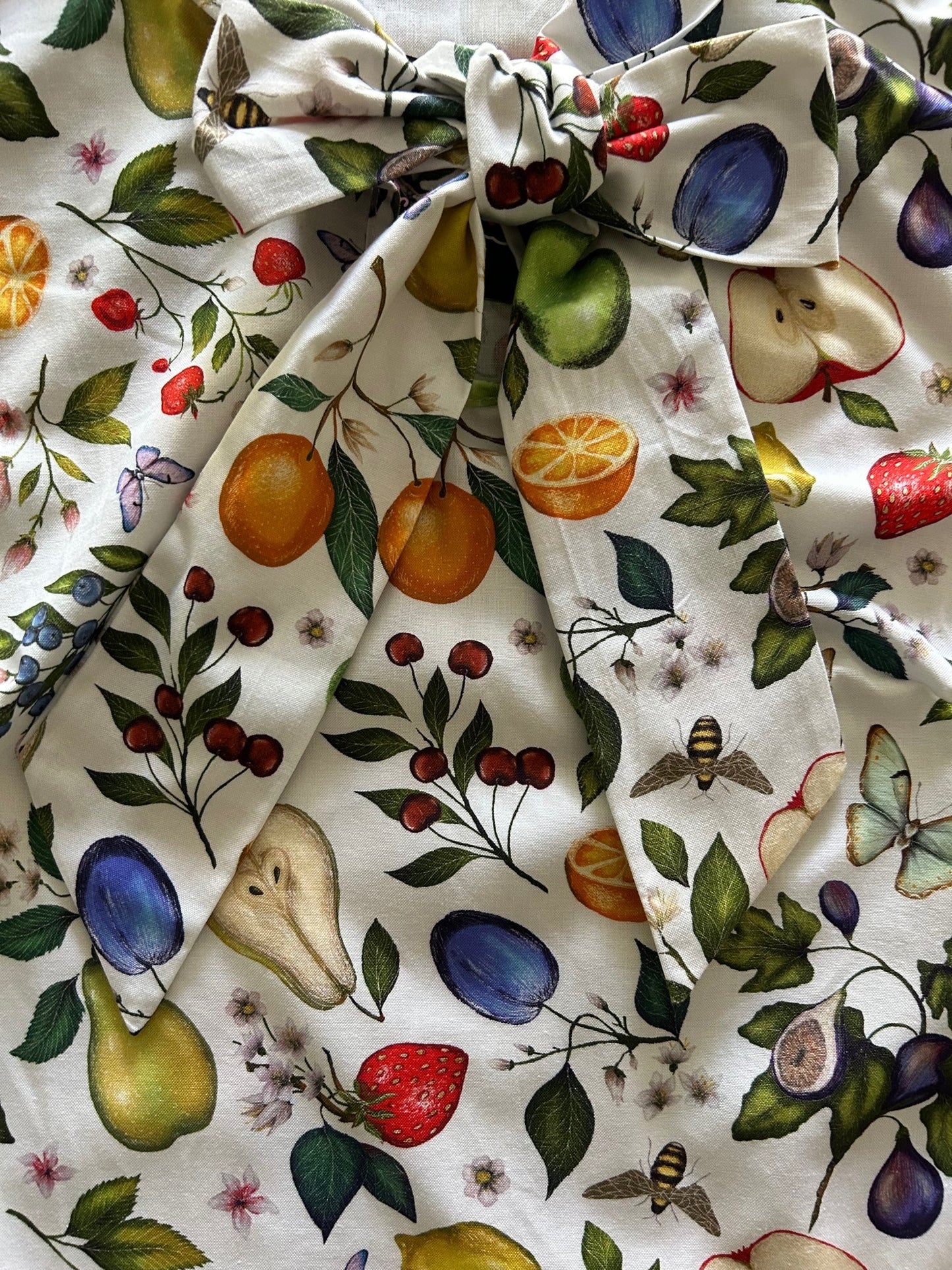 Fruits & Butterflies Bow Top - Plus Sizes only