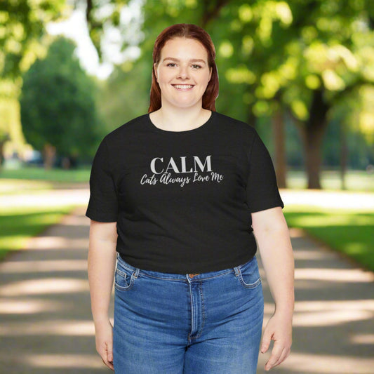 CALM Unisex Jersey Short Sleeve Tee