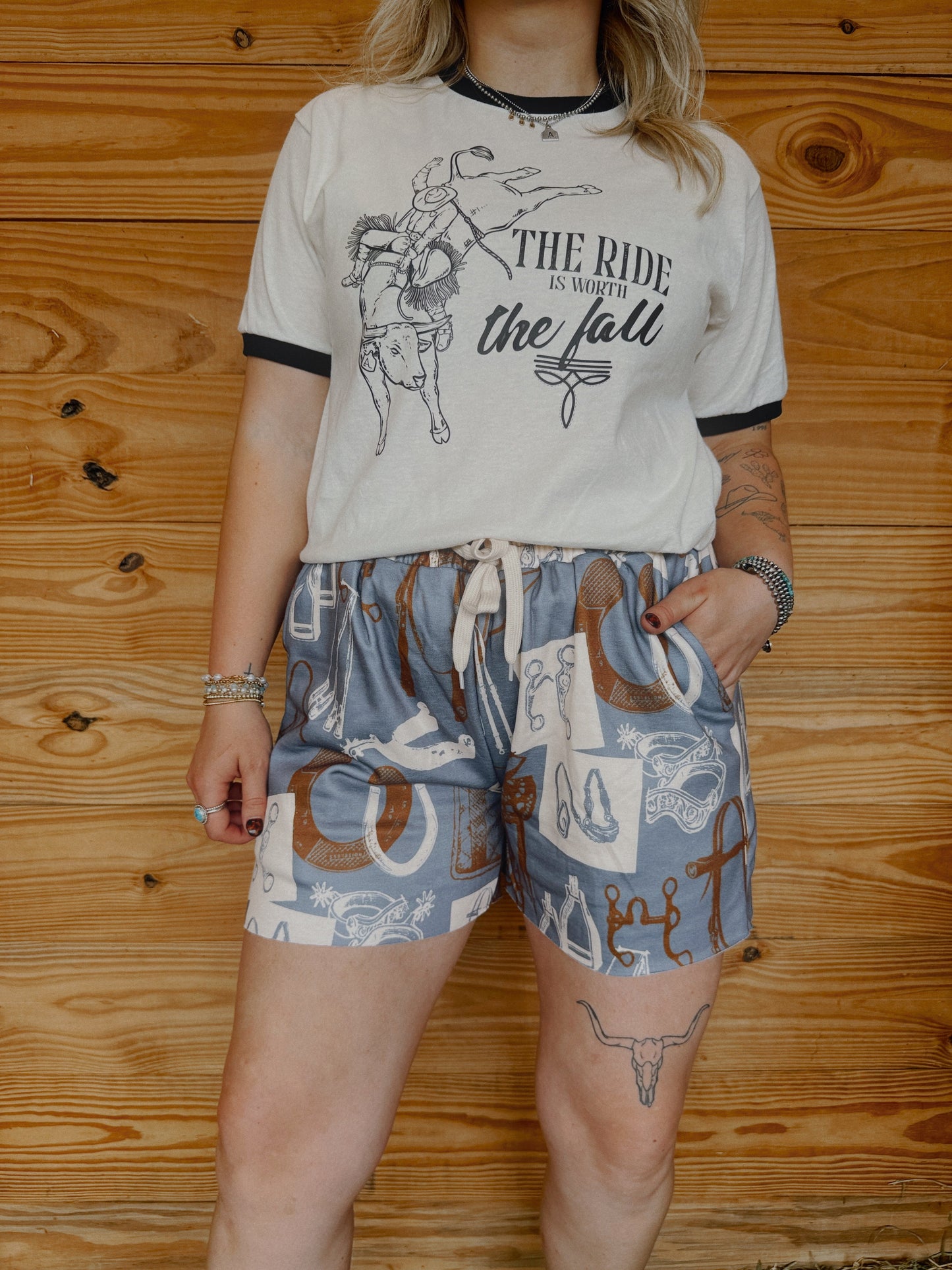 TACK ROOM TALK SHORTS