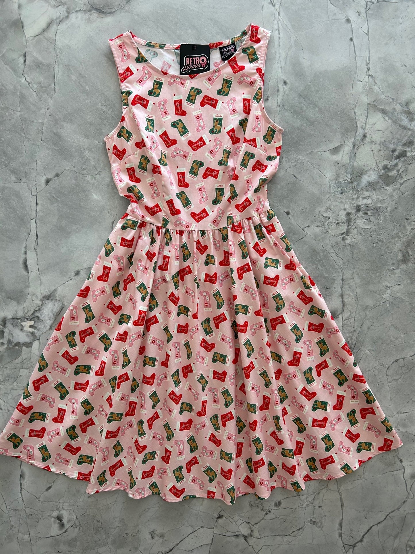 Stockings Vintage Dress