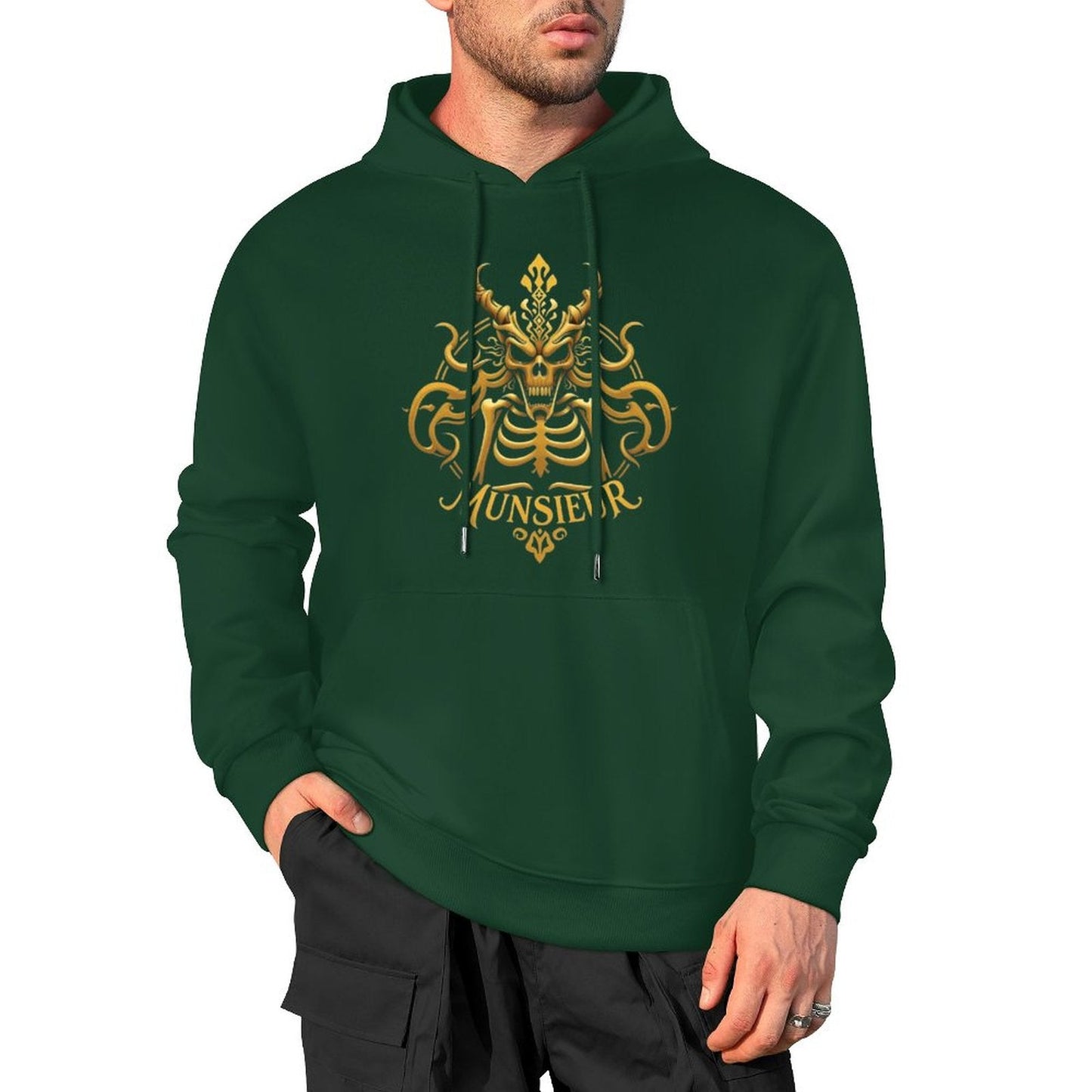 Munsieur Streetwear Collection Skull Hoodie