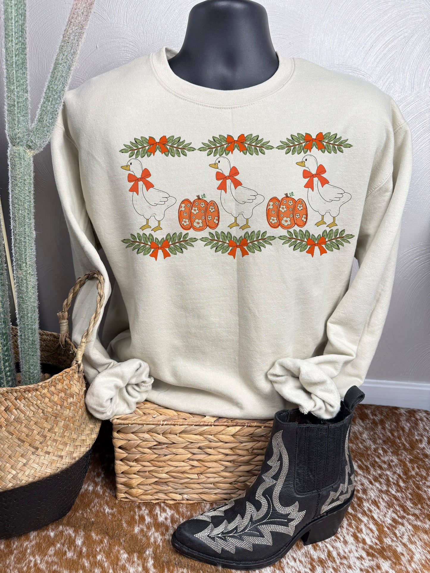 FALL PUMPKIN GOOSE