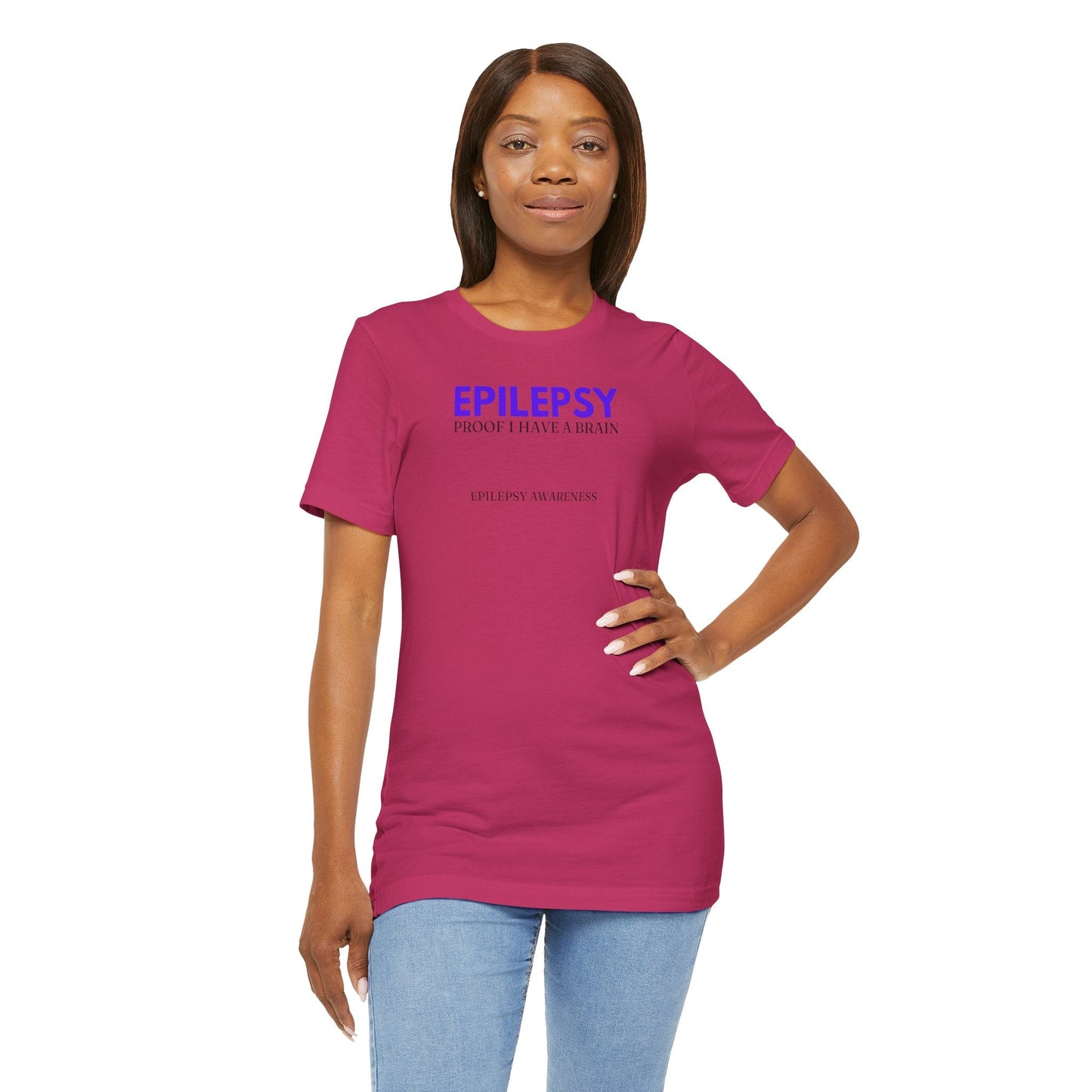 Brain Proof Unisex Jersey Short Sleeve Tee