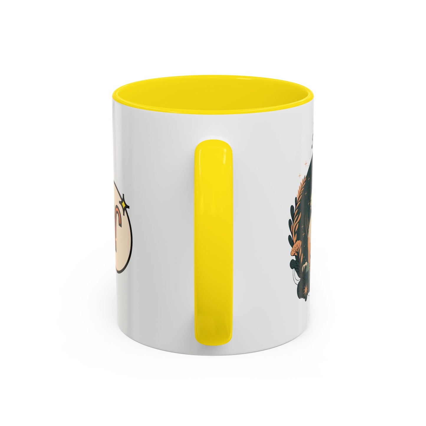 Aries Zodiac Accent Coffee Mug - Bold & Creative Zodiac Mug (11oz)