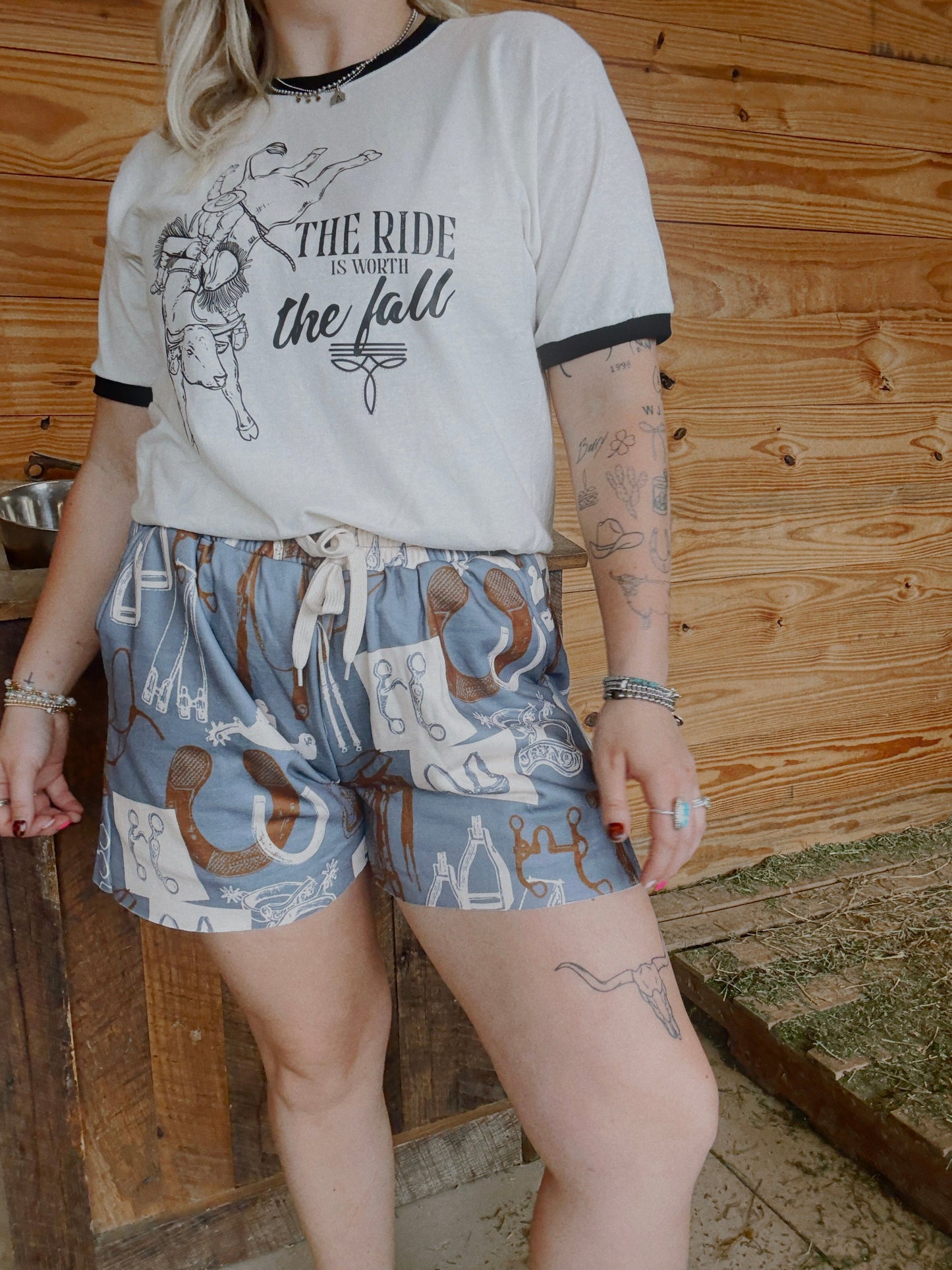 TACK ROOM TALK SHORTS