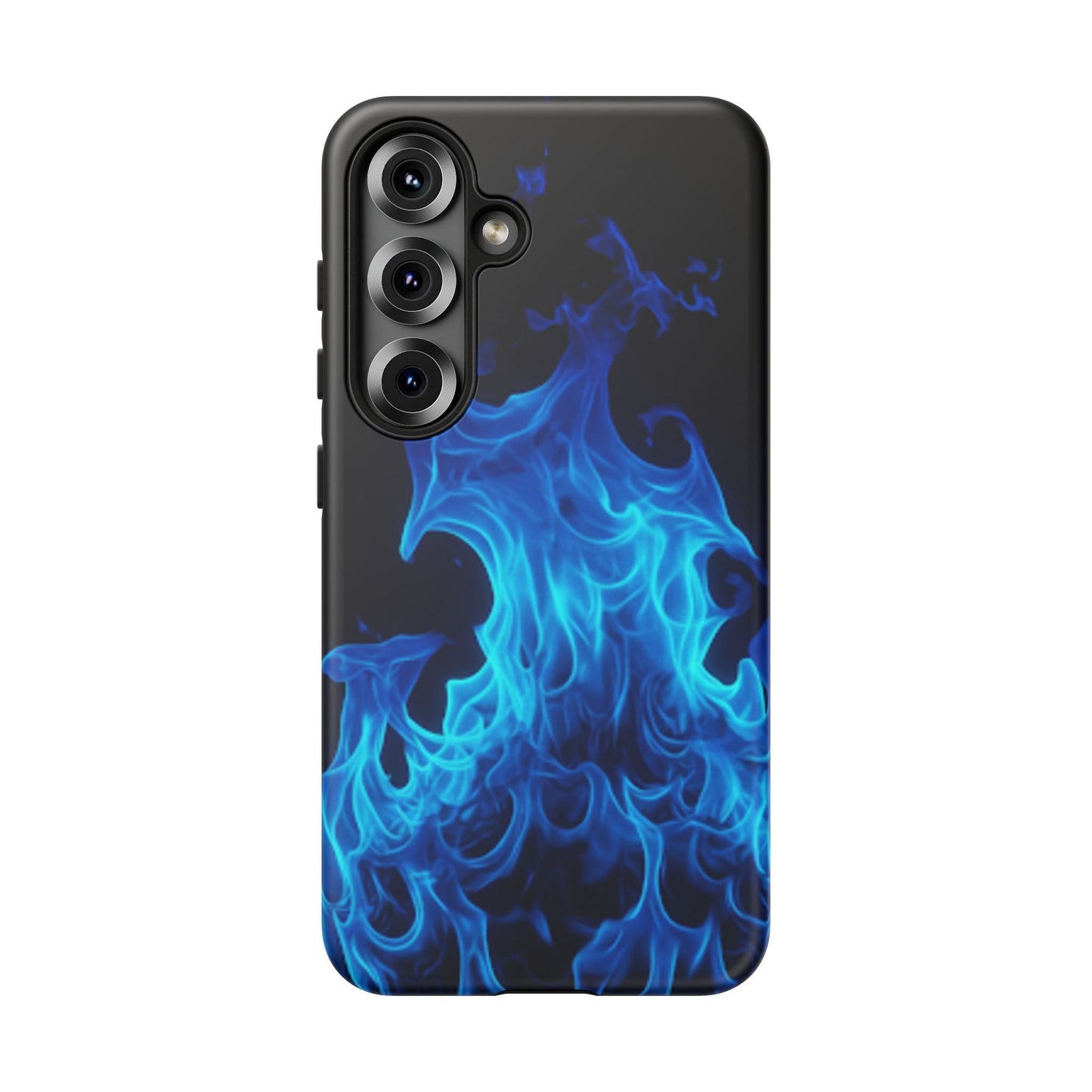Blue Flames Tough Phone Case