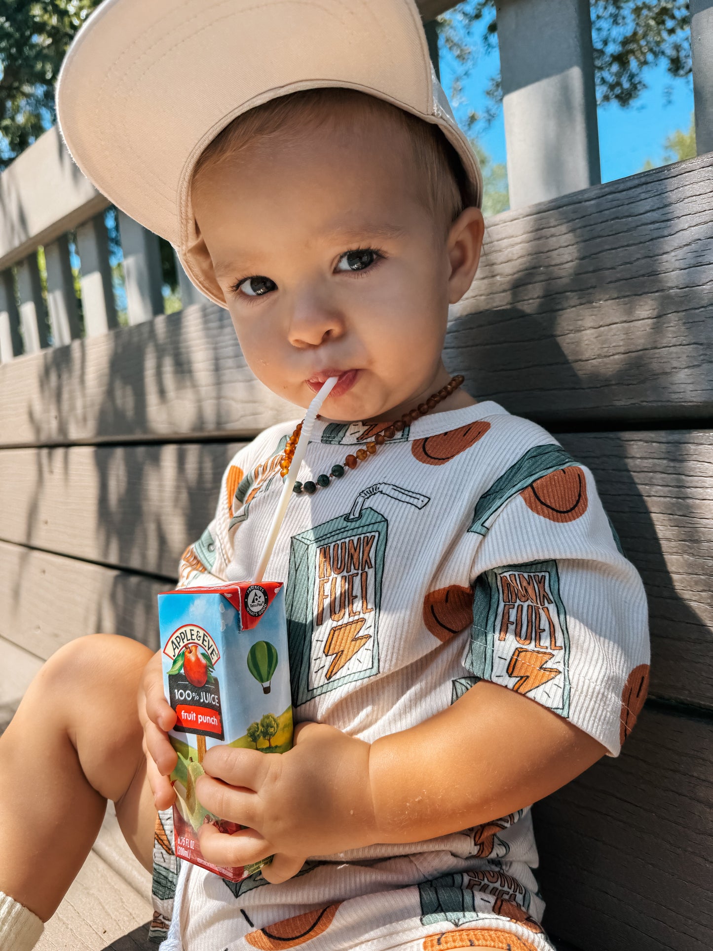 Hunk fuel-Ribbed Bamboo set