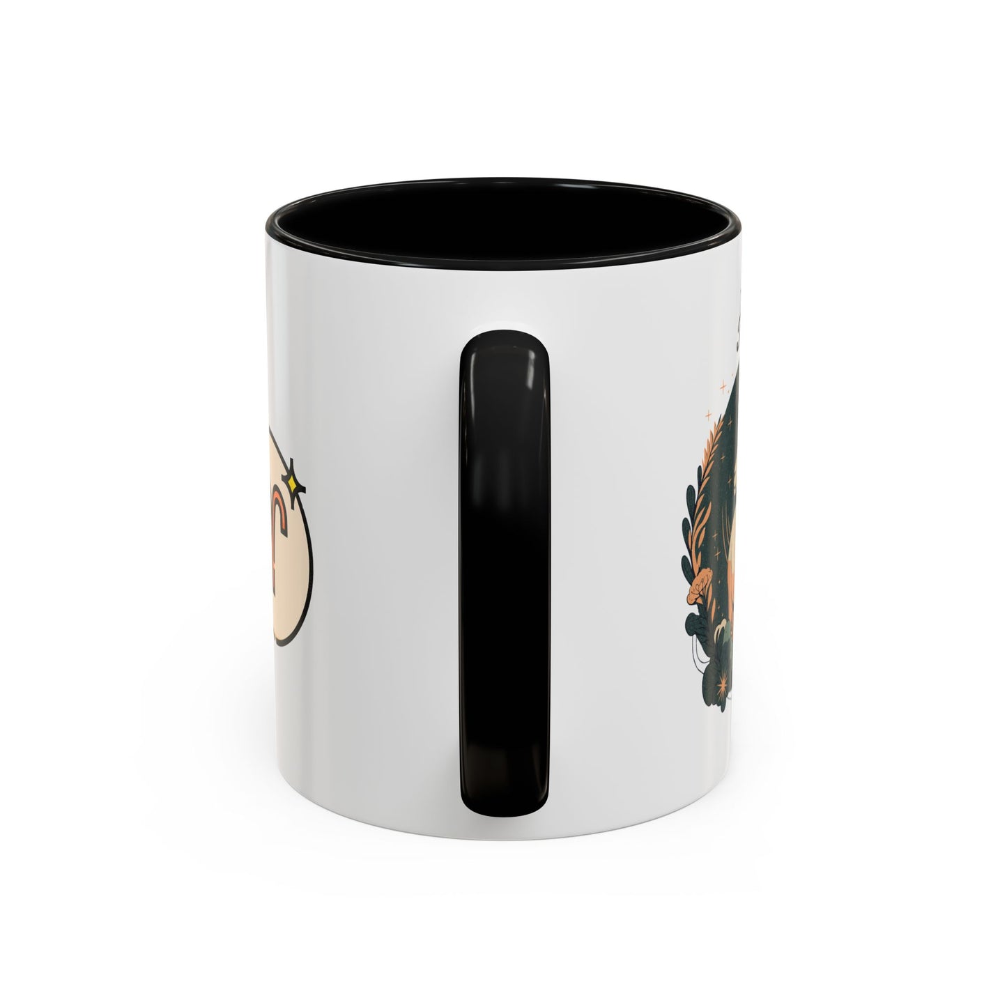 Aries Zodiac Accent Coffee Mug - Bold & Creative Zodiac Mug (11oz)