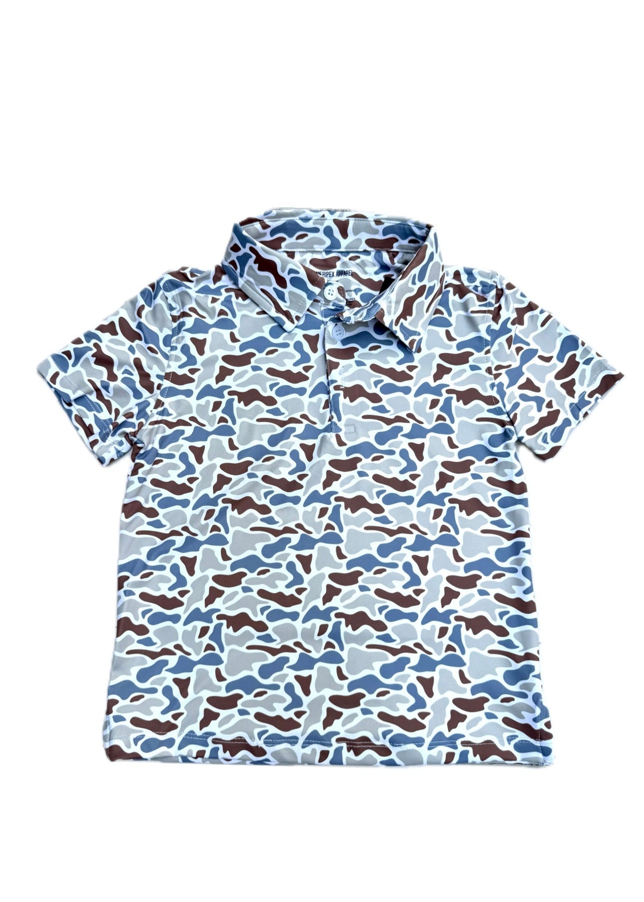 Woodland Camo Polo Shirt