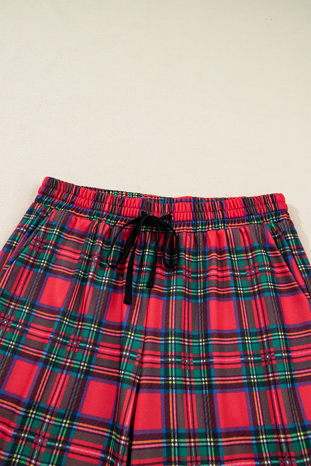 Christmas Plaid Mama Pullover and Pants Set