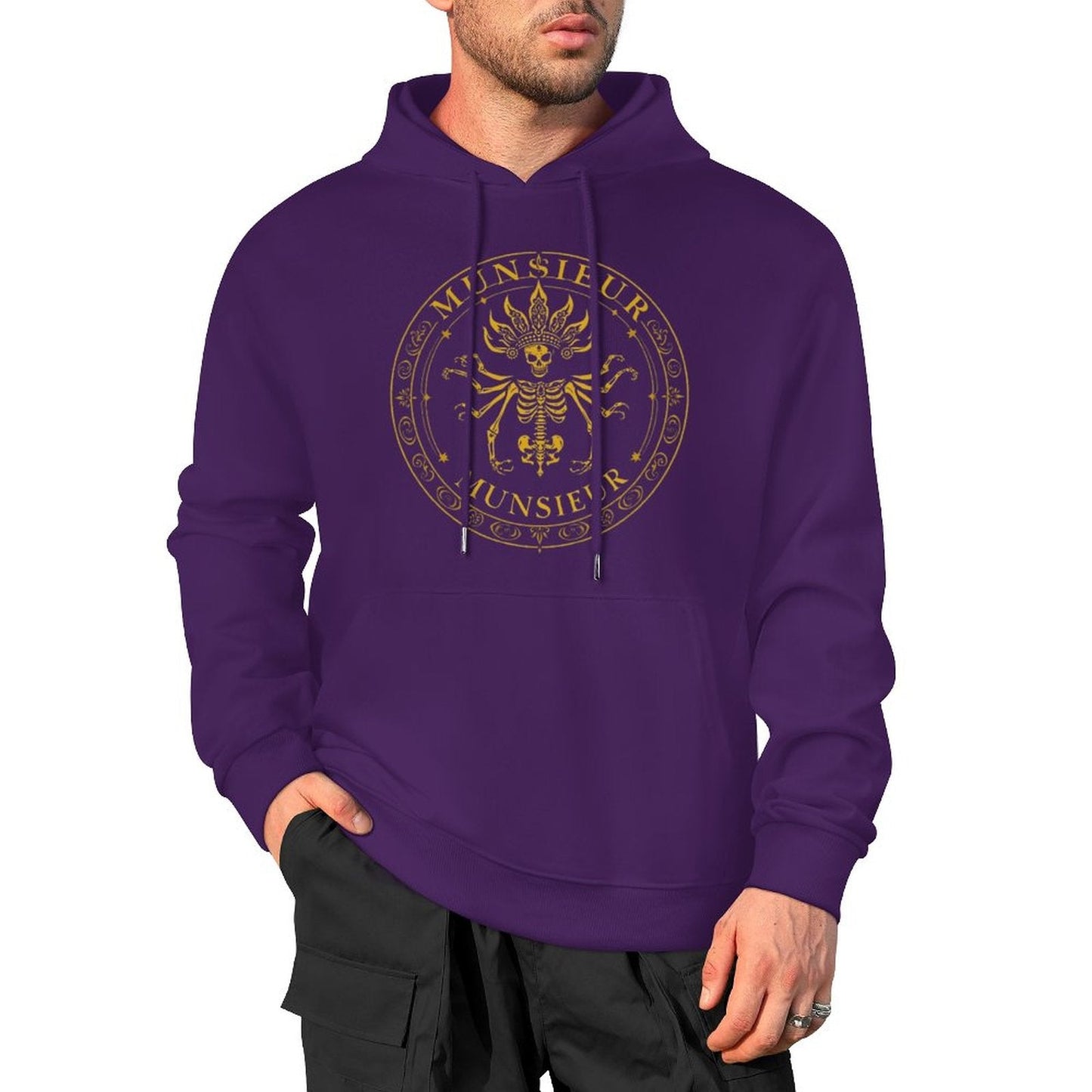 Munsieur Bone Deep: The Ultimate Skull Hoodie for Men