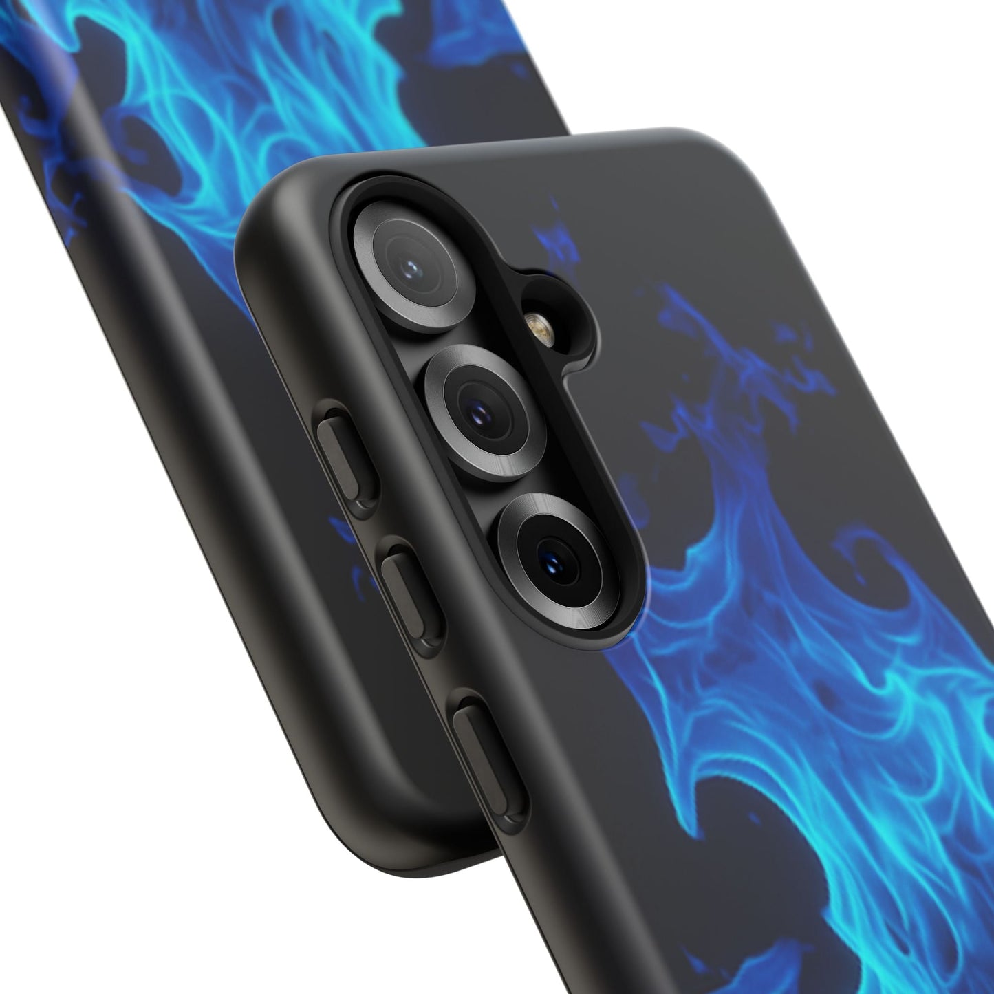 Blue Flames Tough Phone Case